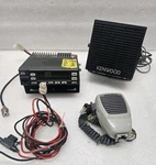 Lot Kenwood 2 Way Radio TK-780H-1 Speaker, Mic, & Mounts Vhf Fm Transceiver. Fixed Price $194.99.