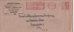 Great Britain 1952 Meter Cover Henry Lindsay Ltd Bolt Adaptors Bradford Us. Fixed Price $5.00.
