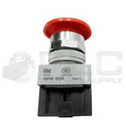 Idec ABW401-R Push Button Red Mushroom 120-600VAC 10A 00M. Fixed Price $24.68.