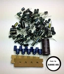 Icom IC-211A, IC-211E Electrolytic Capacitor Kit. Fixed Price $36.95.