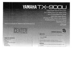 Yamaha TX-900-U Tuner Owners Manual. Fixed Price $22.24.