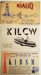 Lot Of 3 Qsl Qso 50S Mass. Ham Radio Vintage Postcard Sea Monster Ship. Fixed Price $7.99.
