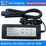 For Ge Logiq Ac Adapter With Plug 50-60HZ Input: 100-240V Output: 20V 5A 100W. Fixed Price $108.30.