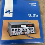 Ifr RD301 Operation Manual. Fixed Price $85.00.