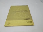 Heathkit Assembly Manual GR-88 Vhf-fm Monitor Receiver. Fixed Price $19.99.