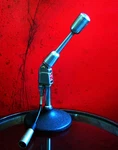 Vintage 1950'S Turner / 95D Dynamic Microphone Hi Z Harp W Cable # 3. Fixed Price $106.25.