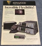 1985 Kenwood TM411A TM211A Vintage Ham Radio Transceiver. Fixed Price $10.99.