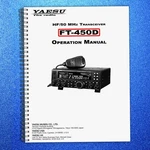 Yaesu FT-450D Transceiver Operation Manual Guide, Tough Spiral Binding. Fixed Price $21.18.