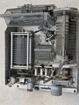 Vintage Cardwell High Pwr Remote Antenna Tuner Coupler Silver Roller Inductors. Fixed Price $598.00.