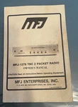 MFJ-1270 Tnc Packet Radio Owner S Manual. Fixed Price $10.00.