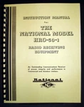 National HRO-50-1 HRO50-1 Radio Receiver Manual. Fixed Price $16.99.