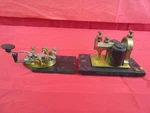 J.h. Bunnell Telegraph Key & Sounder Sc 110 Ohms Morse Code Antique. Fixed Price $79.99.