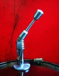 Vintage 1950'S Turner / 95D Dynamic Microphone W Desk Stand Prop Display # 2. Fixed Price $94.35.