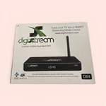 Digixstream DX4 4K Quad Core Streaming Box, Dual Band Wi-fi, 8GB, Kodi. Fixed Price $80.00.
