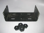 Icom *new Blem* Mounting Bracket & Knobs For IC-M125 IC-M126 IC-M127 Black. Fixed Price $32.99.