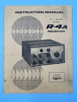 Drake R-4A Receiver Instruction Manual Book. Fixed Price $29.00.