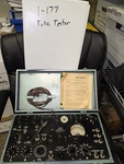 Serviced Calibrated I-177 Dynamic Mutual Conductance Military Tube Tester. Fixed Price $299.99.