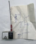 Vintage Midland Field Strength Indicator Meter 23-125 Antenna Earpiece. Fixed Price $14.00.