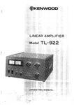 Kenwood TL-922 Amplifier Owners Instruction Manual. Fixed Price $22.24.