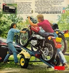 1977 Harley Davidson Motorcycle Advertisement Ge Portable Radio Cassette DWF15. Fixed Price $22.49.