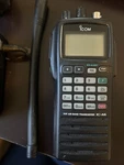 Icom Vhf Air Band Transceiver IC-A6 With Antenna Charging Base Power Cord. Fixed Price $210.00.