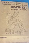 Vintage Heathkit GD-19 5-CHANNEL Digital Proportional Rc System Assembly Manual. Fixed Price $24.99.