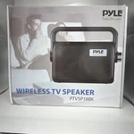 Pyle PTVSP18BK Wireless Portable Speaker Soundbox - Black. Fixed Price $50.00.