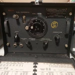 Philco For Signal Corps Us Army Frequency Meter Bc 221-AA Movie Prop Man Cave. Fixed Price $133.00.