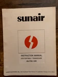 1971 Sunair Instruction Manual Ssb Portable Transceiver AN/PRC-108 (# 99575). Fixed Price $74.99.