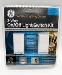 New Ge Way Switch Wireless Lighting Control Kit Iris Z-wave 45638. Fixed Price $32.00.
