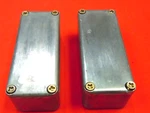 Bud CU-123 Econobox Shielded Enclosures (3-5/8"L 1.5"W 1.25"H) Quantity. Fixed Price $14.88.