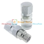 Hydraulic Flat Face Coupler Kit AT312470 KV14216 For John Deere 240 328 332 320D. Fixed Price $61.99.
