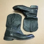 Vintage Lucchese 2000 Western Boots Men's 9 Ee Black Leather M1010 C2 Cowboy. Fixed Price $85.00.