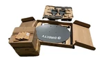 Directv Slimline Dish Hd (lot Of 4) 3D2RB, BAU4R2-21, LOPROMNTRO-21, Splitters. Fixed Price $249.99.