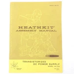 Vtg Heathkit Assembly Manual For Model HP-13A Transistorized Dc Power Supply. Fixed Price $14.99.