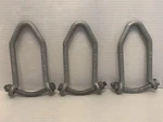 Engineering Bent Pin Shackles ($231.99), Set Of 3, Part No. DXE-BPS-J732. Fixed Price $80.00.