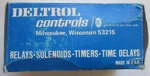 Deltrol 20245-81 900 Dpdt 12 Vdc 30 Amp. Fixed Price $25.00.