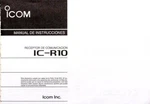 Spanish Icom IC-R10 Receiver Scanner Original Instruction Manual. Fixed Price $18.95.