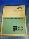 Original Vintage National NCL-2000 Linear Power Amplifier Manual (free Ship!). Fixed Price $34.99.