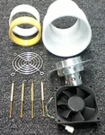 Tube Socket,fan,chimney For GI-46B Heathkit SB-220 Kenwood TL-922 KK4NOZ 3-500Z. Fixed Price $250.00.