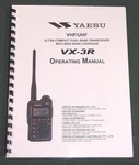 Yaesu VX-3R Instruction Manual Premium Card Stock Covers & 32 Lb Paper!. Fixed Price $30.00.