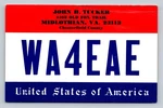 Ham Radio Qsl WA4EAE Midlothian Va Usa 1970S Yaesu FT-101F Dipole Antenna. Fixed Price $15.99.