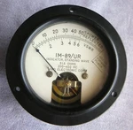 Vtg Bird Electronics IM-89/UR Indicator Standing Wave Panel Meter 51.5 Ohm 3.5". Fixed Price $18.75.