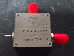 Hughes Aircraft Fullerton/ Raytheon Space Esd Module Cage 05869 Sma. Fixed Price $85.00.