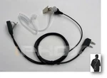 Clear Comfortable Ear-mic Earpiece 2 Pin Connec Kenwood Portable Radio K303B. Fixed Price $10.50.