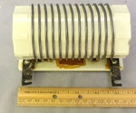 Heavy Duty Wilcox Electric Ceramic Form Coil 7-10MHZ Radio Transmitter. Fixed Price $29.00.