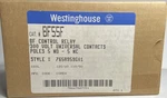 Westinghouse BF55F Control Relay 120/60 110/50V 5-POLE Universal Contacts Nob. Fixed Price $314.95.