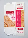Vintage Nos Brosseau's Supermarkets Vermont Coffee Ice Cream Box Carton Vt. Fixed Price $139.99.