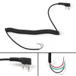 2 Pin 4 Wire Speaker Mic Cable Line Fit For Baofeng UV5R Kenwood TK370. Fixed Price $11.65.