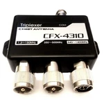 Triplexer 1.3-150MHZ , 350-500MHZ 840-1400MHZ Comet CFX-4310C. Fixed Price $99.95.